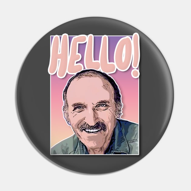 Uncle Leo HELLO Aesthetic Tribute Design Pin by DankFutura