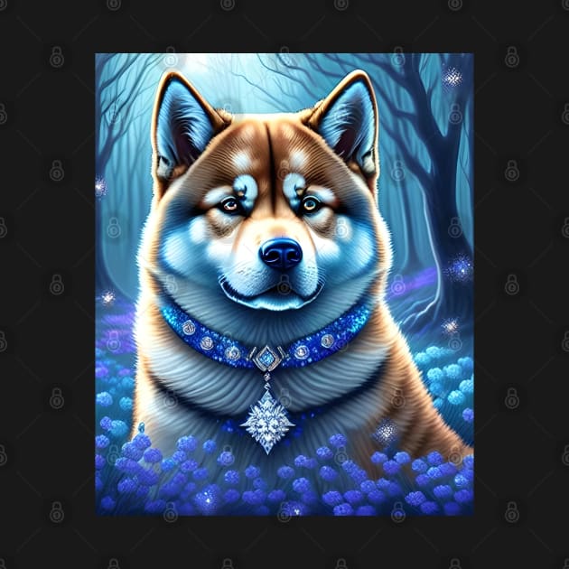 Mystical Shiba by Enchanted Reverie