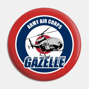 Army Air Corps Gazelle Pin