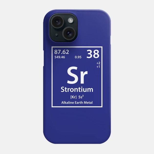 Strontium Element Phone Case by cerebrands