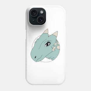 Miss Dinosaur - Ankylosaurus Phone Case