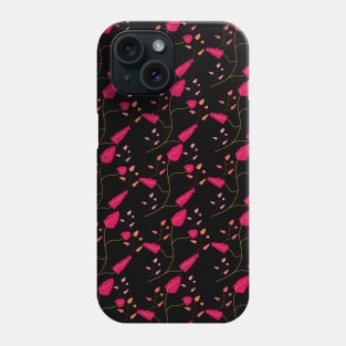Colorful Simple Flowers Floral Pattern Phone Case