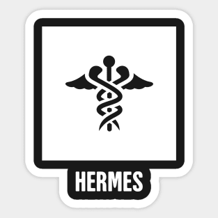 Vinyl Wall Decal Caduceus God Hermes Ancient Greece Symbol Stickers Mu —  Wallstickers4you