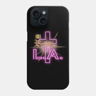 El Rey de L.A. Neon Logo Phone Case