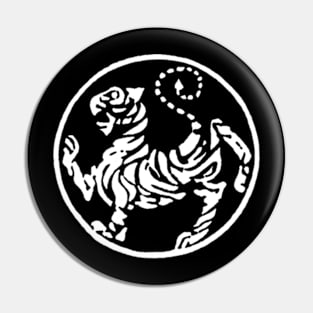 Shotokan White Tiger Pin