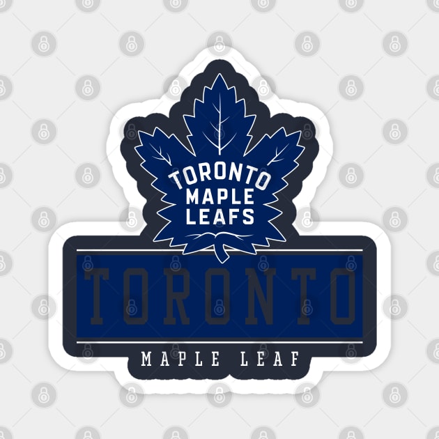 Toronto Maple Leafs Magnet by ManulaCo