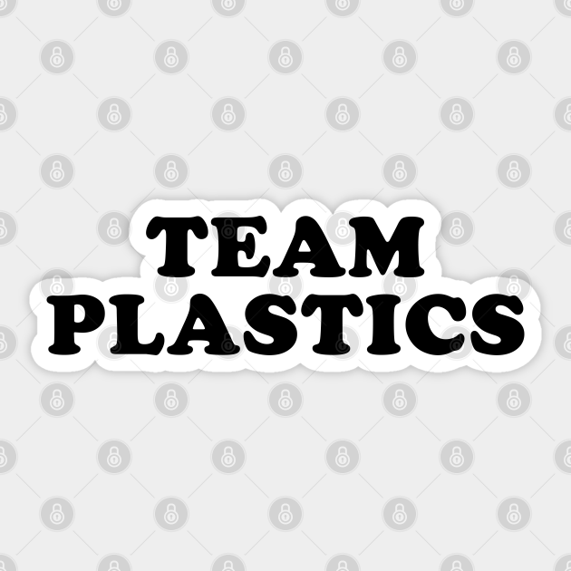 team plastics greys anatomy sticker teepublic