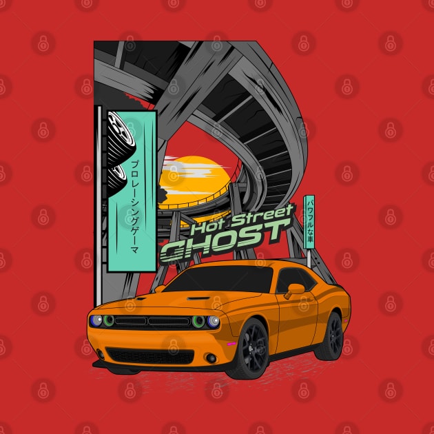 Challenger hot street ghost by Car_Designer