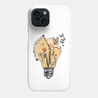 Live Life In Full Bloom Phone Case