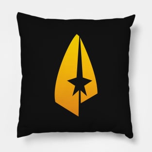 Treksphere Gold Badge Logo Pillow