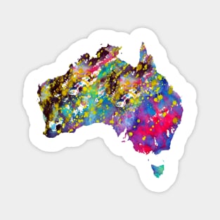 Australia map Magnet
