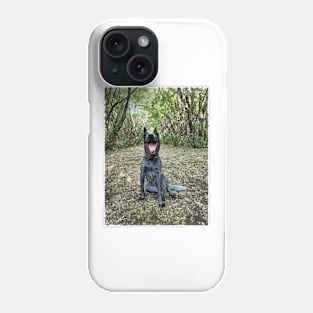 Yawning Dog Phone Case