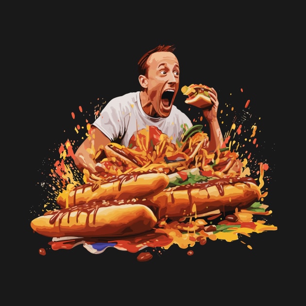 Joey Chestnut by siriusreno