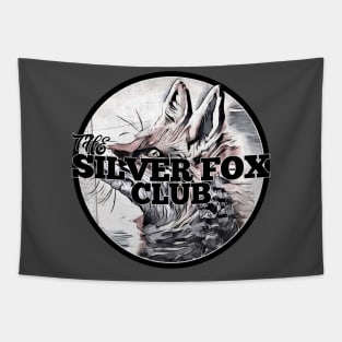 The Silver Fox Club Design Tapestry