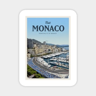 Visit Monaco Magnet