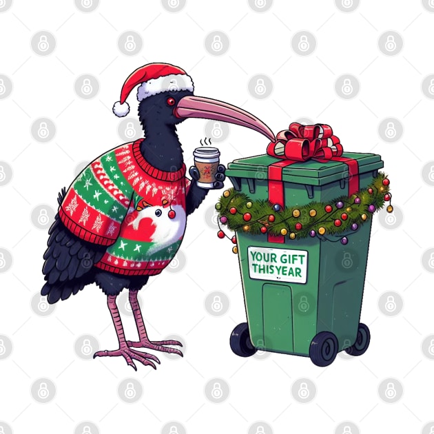 Xmas Bin Chicken by BukovskyART