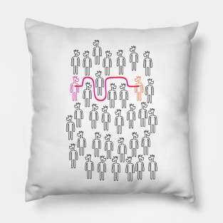 Follow Your Heart Unicorn Pillow