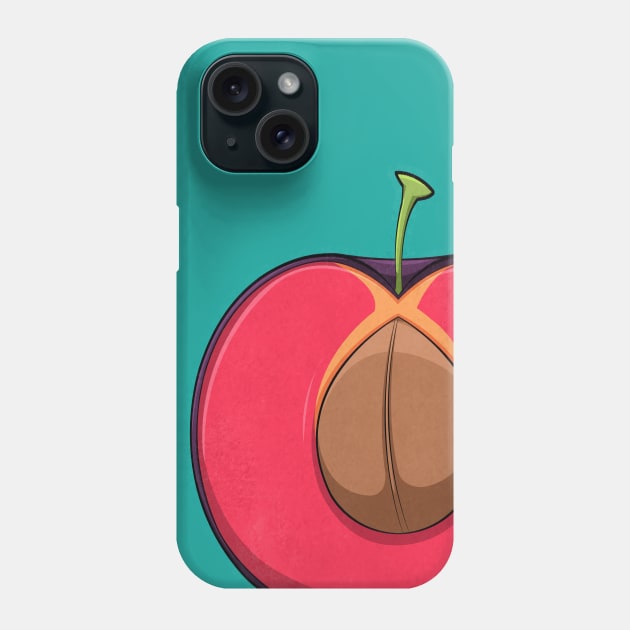 Plum Phone Case by Art by Angele G