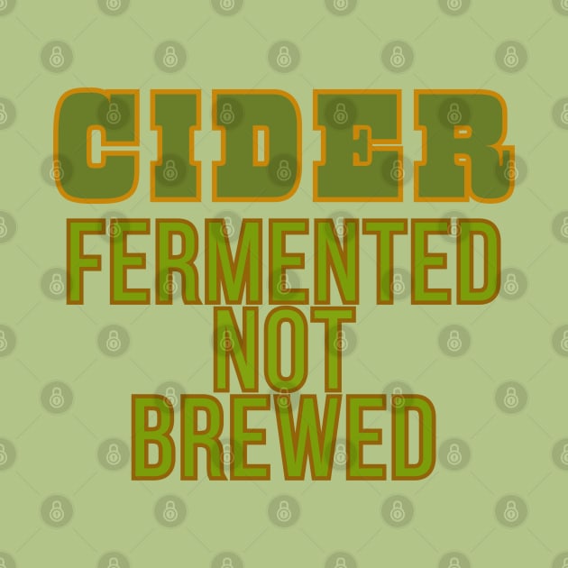 Cider Fermented Not Brewed. Fun Facts of Cidermaking! by SwagOMart