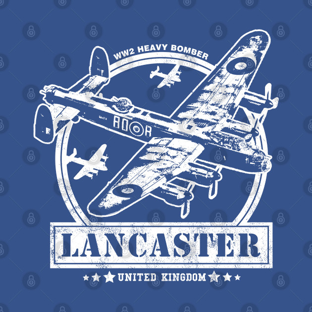 Discover Lancaster Bomber British WW2 Aircraft - Ww2 Bomber - T-Shirt