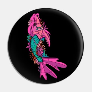 Mermaid of pink Pin