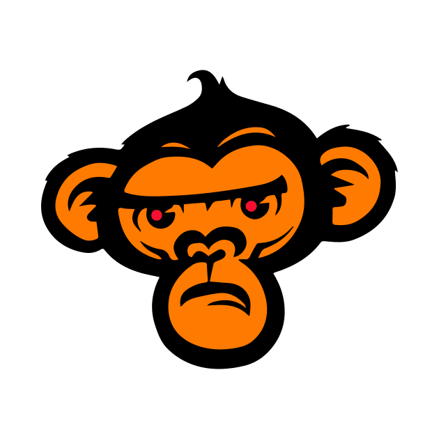 crazy monkey by bangueran