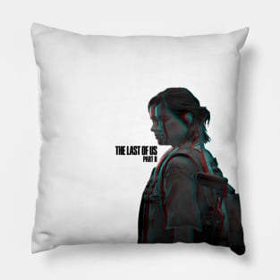 Last of Us Ellie anglyph art Pillow