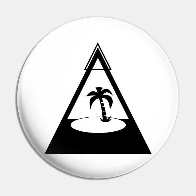 TRIANGLE WITH PALM TREE Pin by RENAN1989