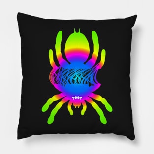 Tarantula Silhouette V167 (Radial) Pillow