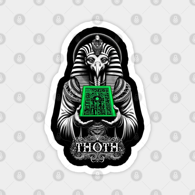 The Emerald Tablet Of Thoth Magnet by AltrusianGrace