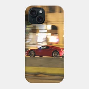 Paris Champs-Élysées Ferrari Phone Case