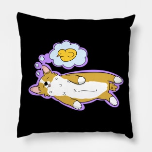 Cute Sleeping Corgi Pillow