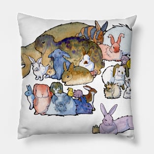 Bunny Pile Pillow