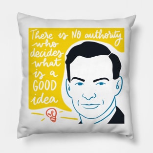 Richard Feynman quote Pillow