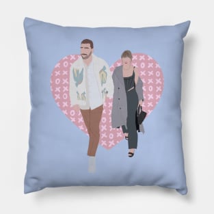 Taylor and Travis with Heart Pillow