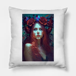 Beautiful portrait Pillow