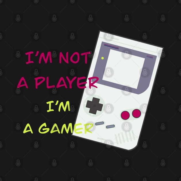 im not a player im a gamer by Arnond