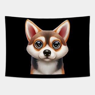 Woofin' Wonderful Alaskan Klee Kai Tapestry