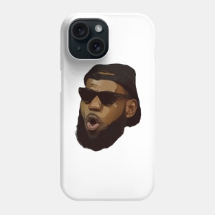 Lebron James Funny Face Phone Case