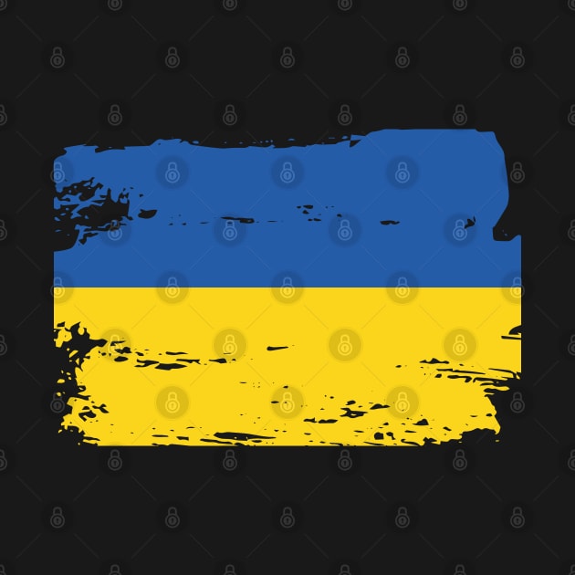 Official Ukraine Flag Ukrainian Country Pride Vintage by HeroGifts