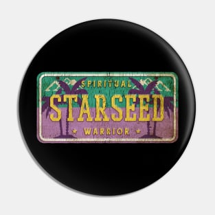 Vintage Funny Car Plate License Plate Starseed Merch Pin