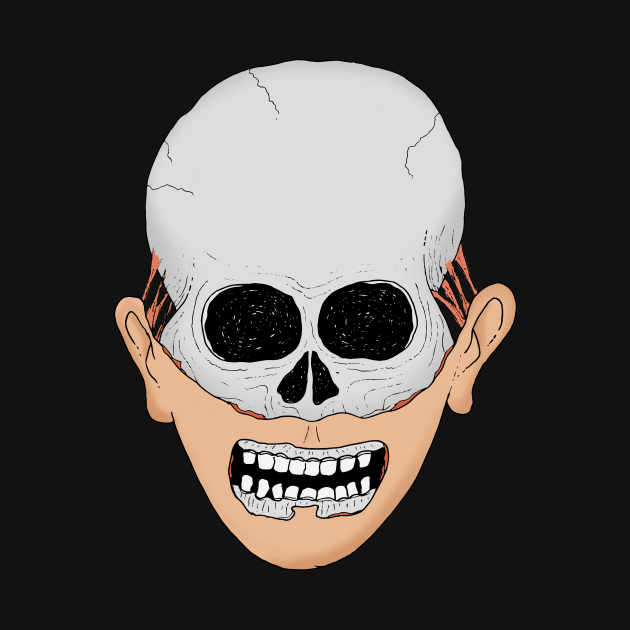 beardy skull by gazonula