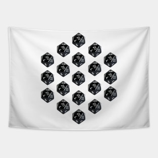 Nerd D20 role game Tapestry