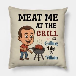 Steak Grilling Pillow