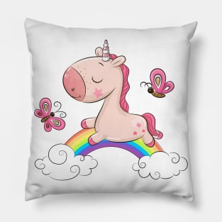 Cute baby unicorn. Very beautiful design for kids. Pillow