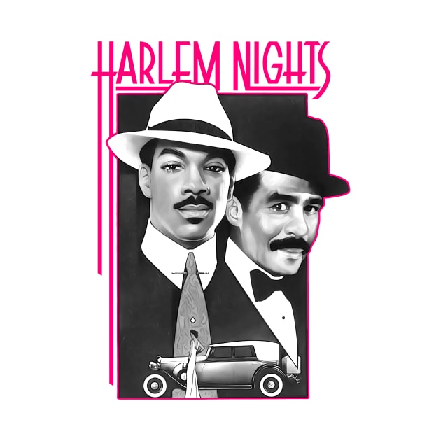 Harlem Black Pink Night by Testeemoney Artshop