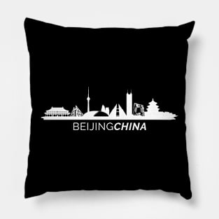 Beijing City Skyline Pillow