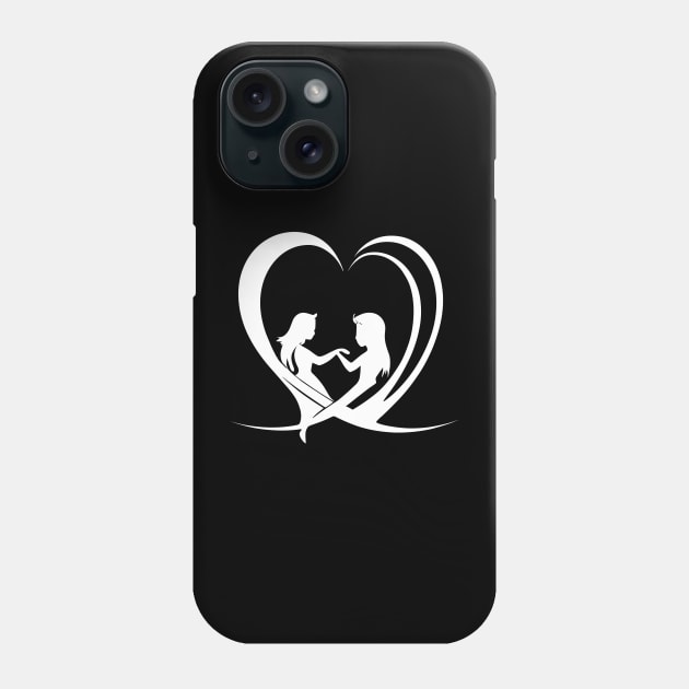 Love Forever - I Love My Valentine Phone Case by Orento