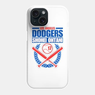 LA Dodgers Ohtani 17 Baseball Phone Case