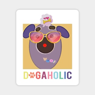 Dogaholic Magnet